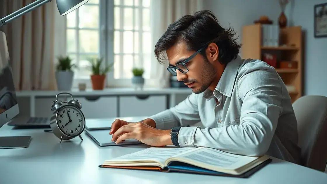 Estratégias práticas para manter o foco durante o dia