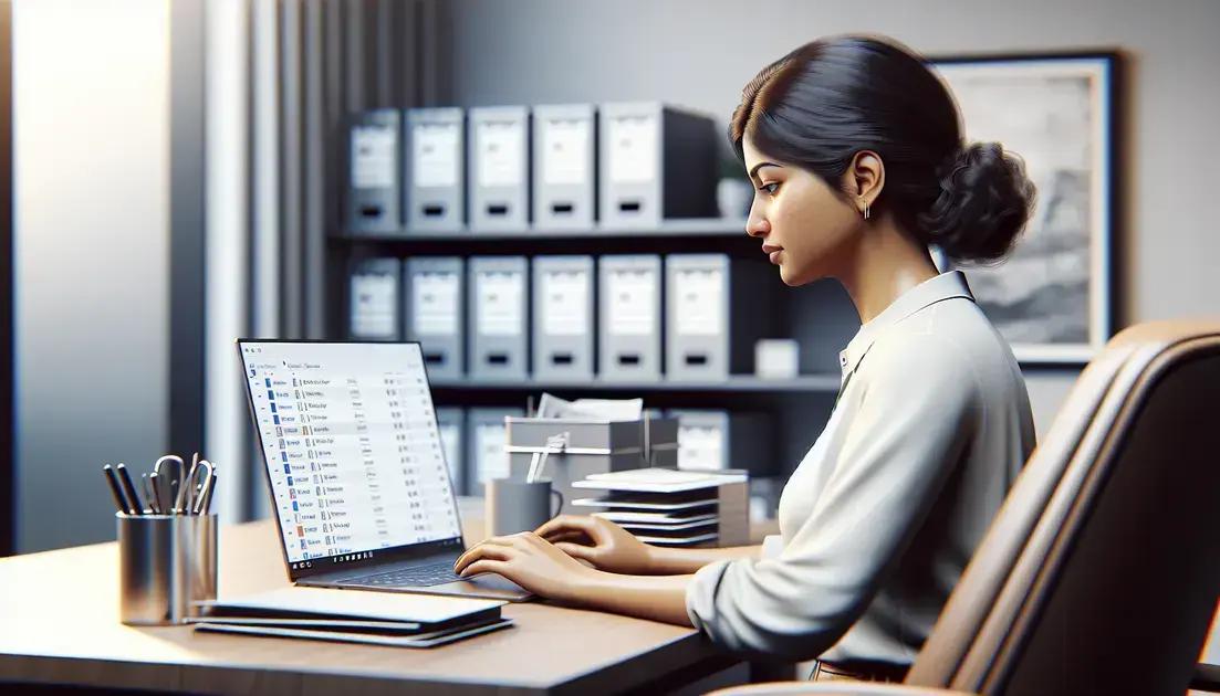 Gerenciando e-mails para melhor foco