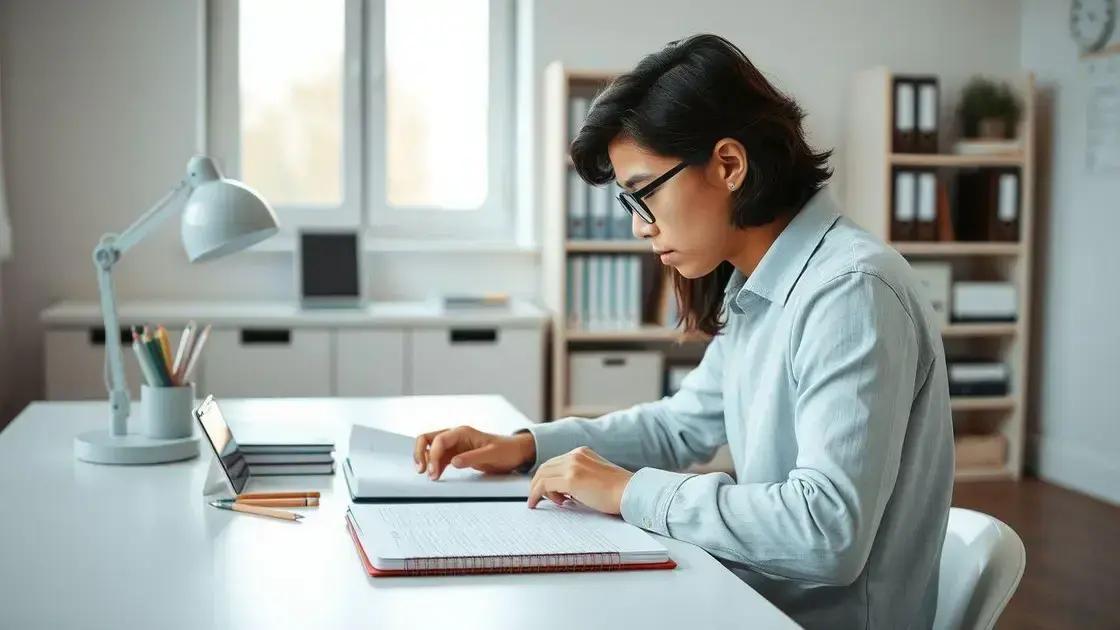 Técnicas de concentração para estudar melhor