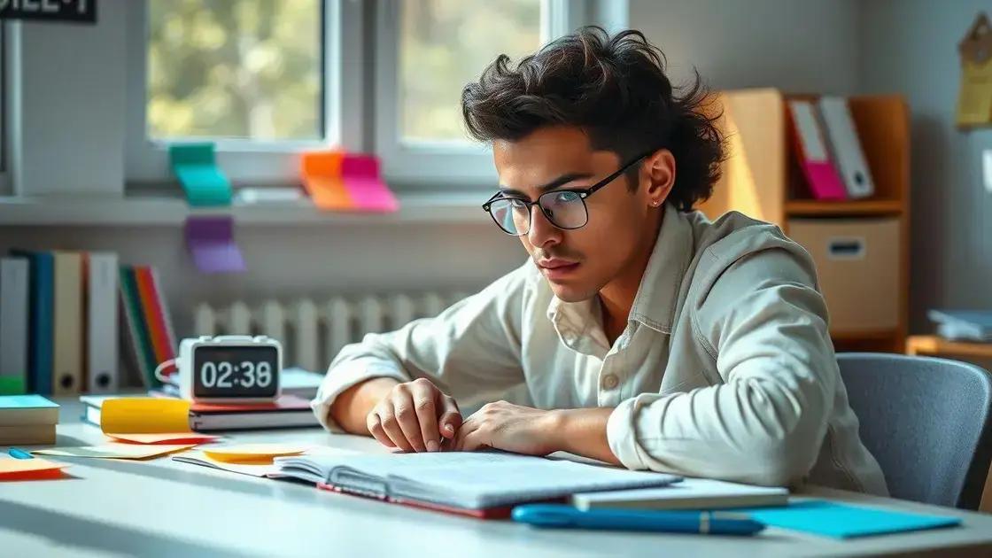 Dicas para sessões de estudos produtivas