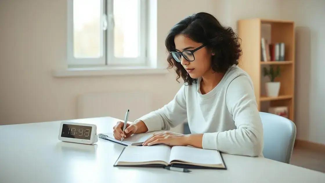Estratégias para aumentar a concentração